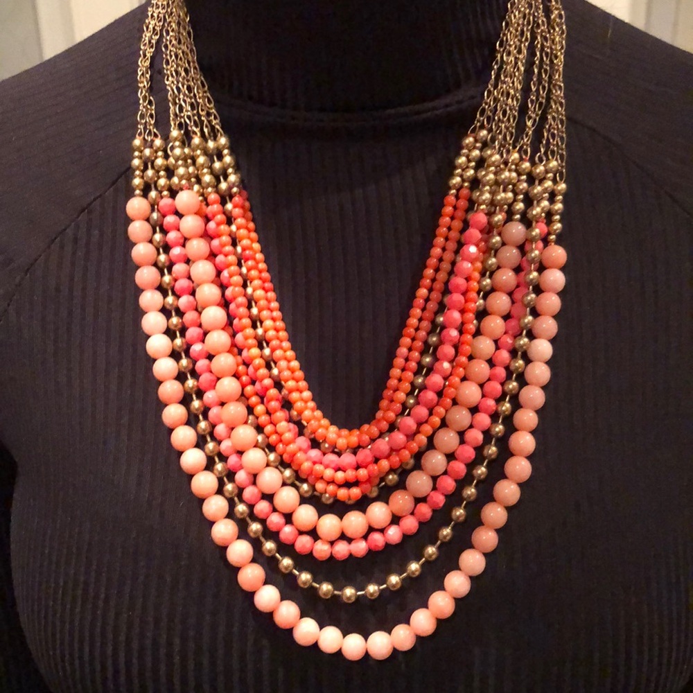 Stella and Dot Palamino bead necklace